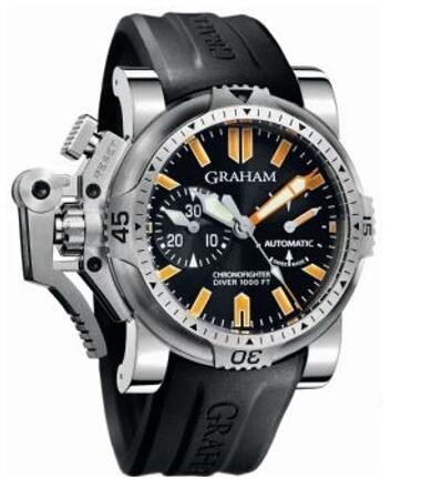 Review Replica Watch Graham Chronofighter Oversize Diver 20VES.B02B.K10B